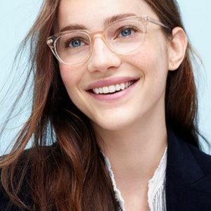 Warby Parker Chelsea Glasses Grapefruit Soda